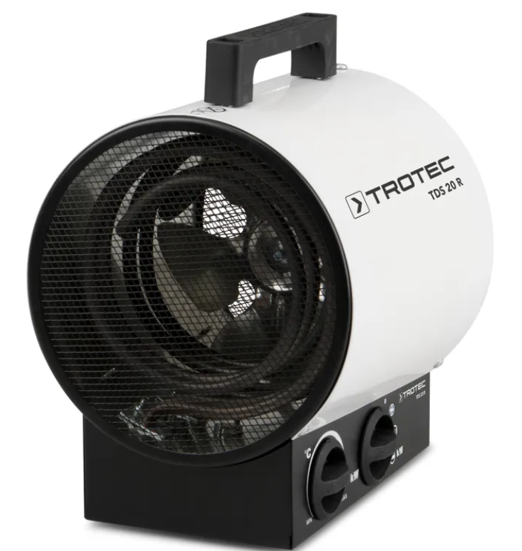 Appareil de chauffage électrique blanc TDS 20R-TROTEC