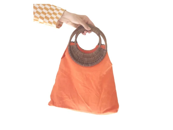 Sac à Main de Plage Orange Guerlain