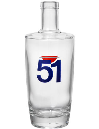 Bouteille en verre 51
