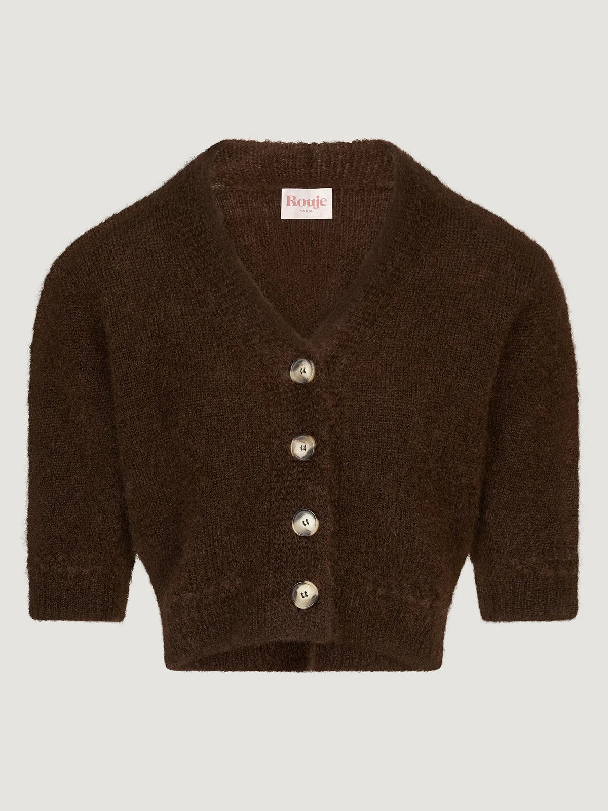 Cardigan marron H21 Marielle Rouja