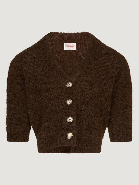 Cardigan marron H21 Marielle Rouja