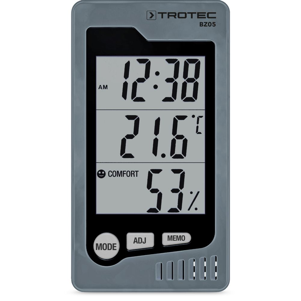 TROTEC BZ05, GRIS, 12×3.3×18 cm