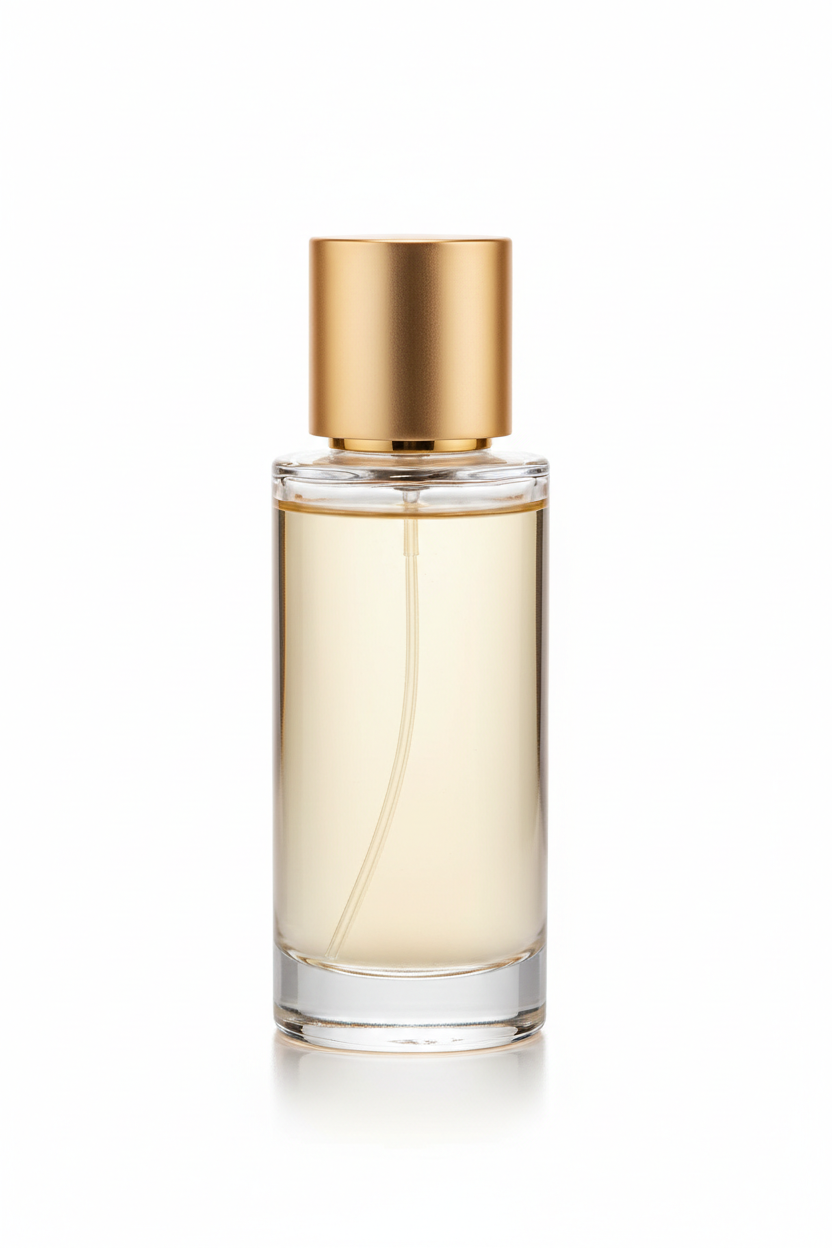 Flacon de parfum - Elégance dorée