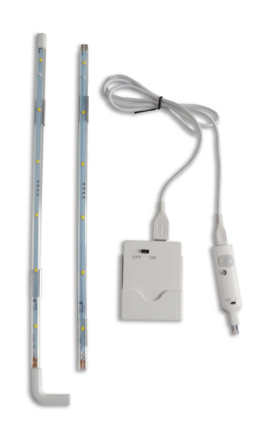 Éclairage de Présence Blanc Hestec : Pratique et Sécurisant
