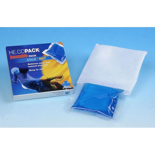 COMPRESSE BLEU AVEC SERVIETTE BLANCHE